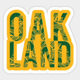 Oakland Tree Sticker